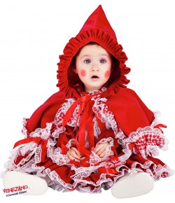 Costume di carnevale PICCOLA CAPPUCCETTO ROSSO LUSSO